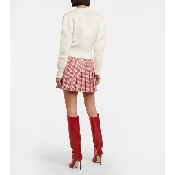 ALESSANDRA RICH ITALY Fruit Alpaca Blend Cardigan Sweater YOOX 40 S NWT $1380 - Picture 16 of 16